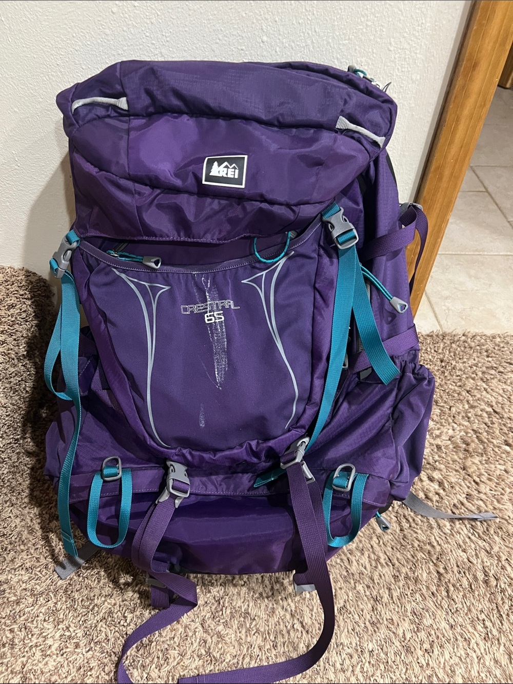 REI Crestrail 65 hiking backpack